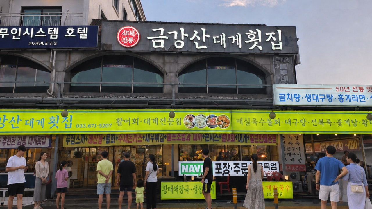 금강산대게횟집 양양낙산점