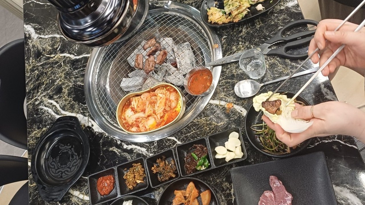 금돼지숯불구이