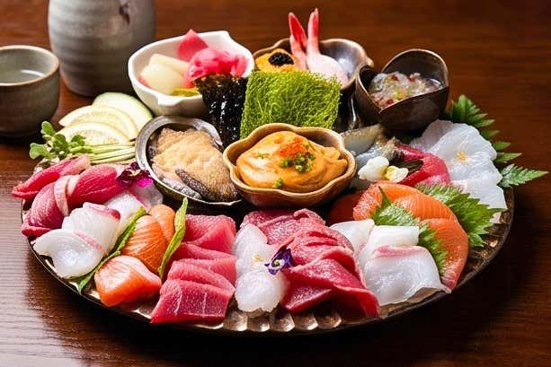 특 숙성 사시미 모리아와세