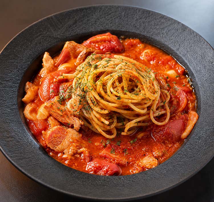 토마토 베이컨 파스타