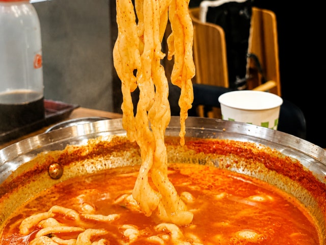 석봉 칼국수 샤브