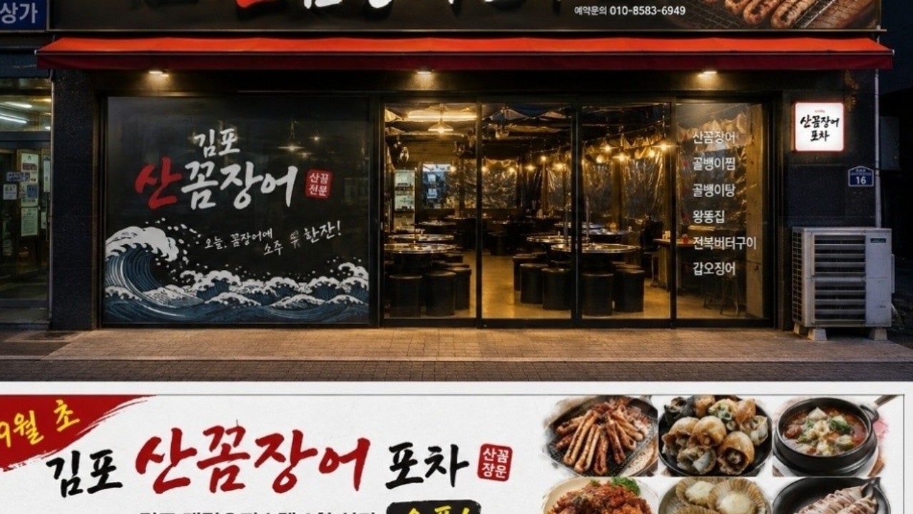 김포산꼼장어포차
