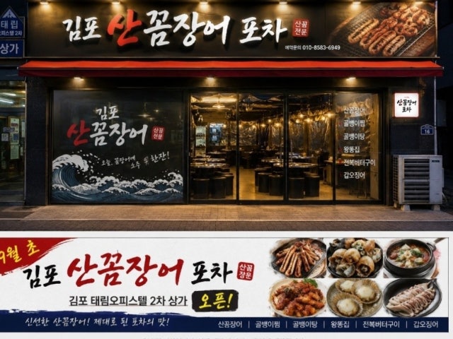김포산꼼장어포차