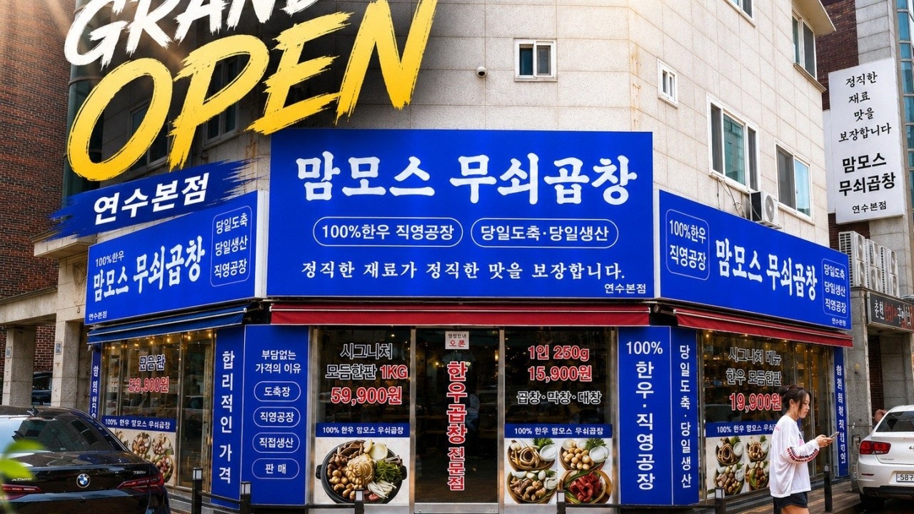 맘모스 무쇠곱창 연수본점