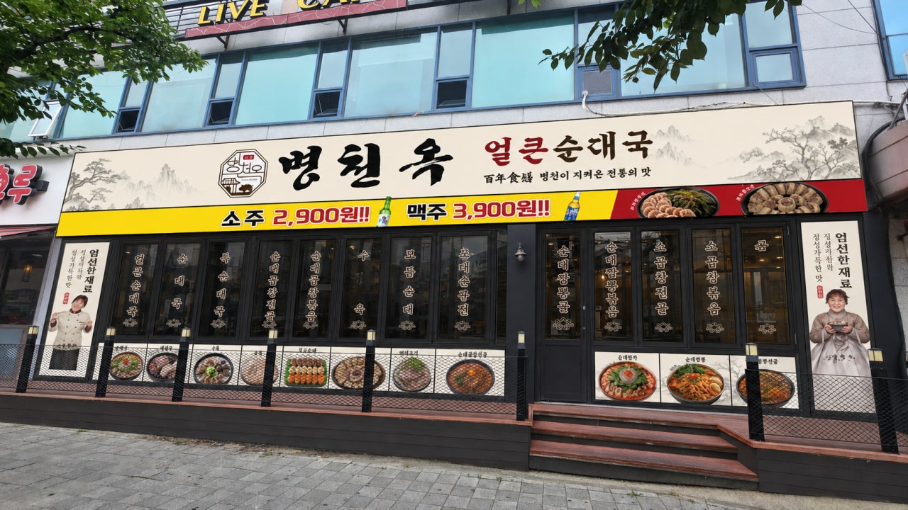 병천옥 얼큰순대국 강릉점