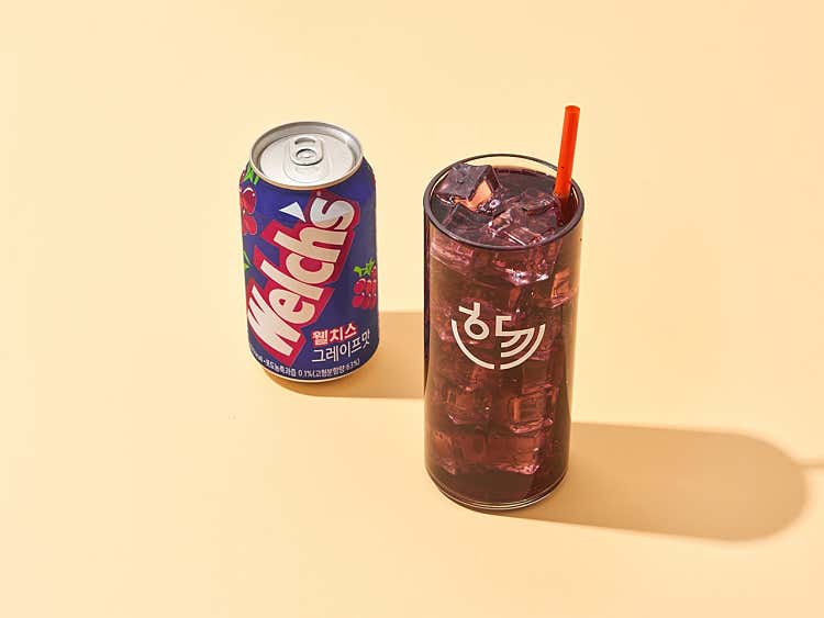 웰치스 포도맛