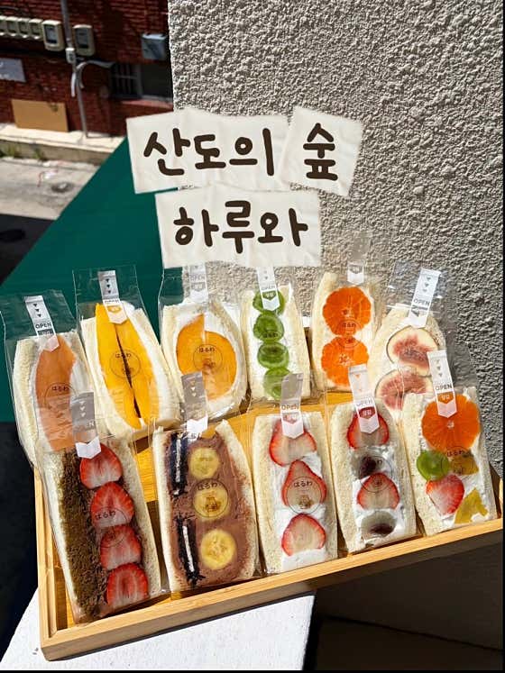 하루와 카페 사진