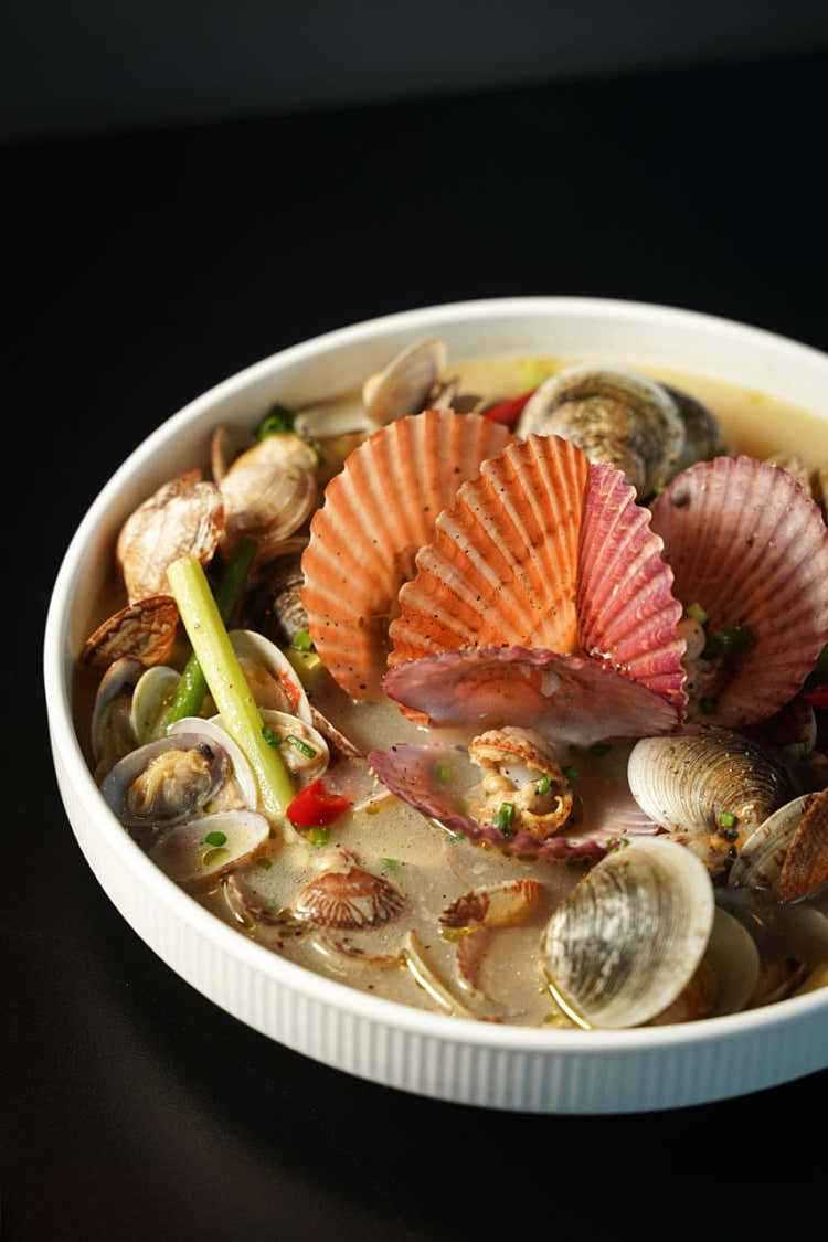 바지락버터 술찜과 봉골레 파스타
