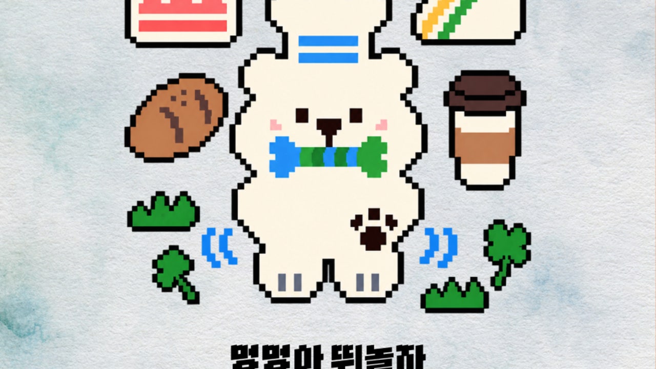 멍멍아 뛰놀자