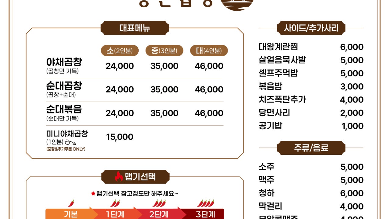 통큰곱창 분당판교점
