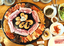 콩나물삼겹살-양평 명품한우 삼겹살 맛집