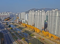 래미안 메가트리아의 사계절-우정공인중개사