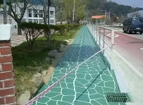 학교 앞 스텐실-(주) 코아캠