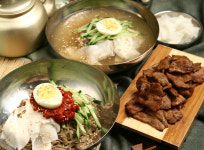 1인분 세트메뉴-관설동맛집 세숫대야냉면보쌈
