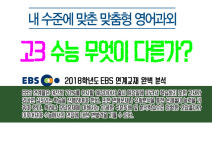 고등수업과정-중등 고등 입시전문 영어과외