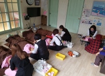11월 구미 봉곡동 경로당-피부미용 꽃봉오리봉사단 구미