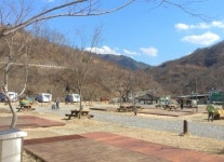 피아골캠핑장 -마운틴캠핑카바나텐트설치현장