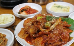 음식사진-과천생삼겹살집쌈밥집감자탕맛집