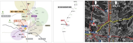 입지환경-성복힐스테이트,성복자이
