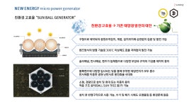 SUN Ball/태양광 발전기-썬라이즈그룹/그린수소