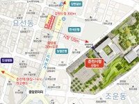 입지안내-춘천시청앞 리빙3더테라스