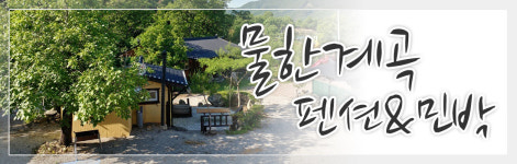 선방-물한계곡펜션,민박