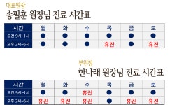 진료시간-희망내과의원