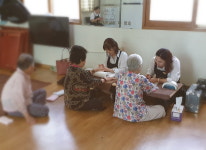 6월 지암 경로당 봉사-피부미용 꽃봉오리봉사단 구미