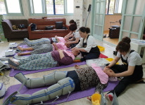 5월 봉곡동 경로당 봉사-피부미용 꽃봉오리봉사단 구미