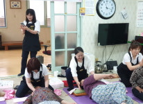 5월 봉곡동 경로당 봉사-피부미용 꽃봉오리봉사단 구미