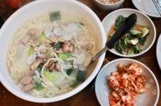 메뉴-청정바지락칼국수