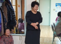 1월 문경 녹문리경로당 봉사-피부미용 꽃봉오리봉사단 구미