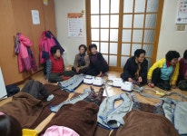 1월 문경 녹문리경로당 봉사-피부미용 꽃봉오리봉사단 구미
