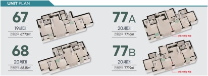호실타입 및 내부사진-의정부역진산월드메르디앙