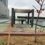 작업 사진-송림조경원