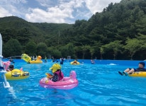 옥외 수상체험 시설-새싹동산 청려수련원