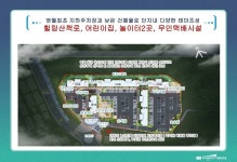 단지 배치도-영월 코아루 에듀타운