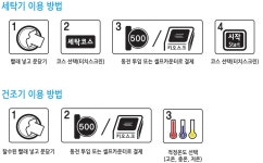 세탁장비 이용방법-워시쿱 셀프빨래방 장안동점