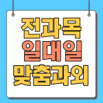 괴정 전과목 일대일 과외 전문-부산일대일과외♥