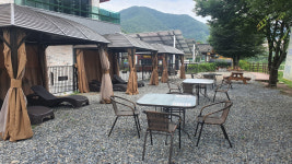 파고라렌탈-밀양카페 도깨비카페