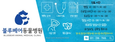 블루베어동물병원-블루베어 동물병원