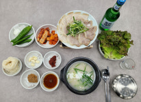 메뉴-100번순대돼지국밥