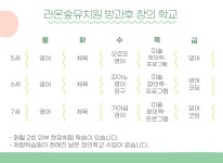 2023 교육안내 -동두천라온숲유치원