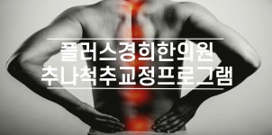 추나척추교정 프로그램-플러스경희한의원