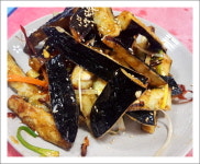 가지튀김영상-비하동 양꼬치&중국요리 맛집