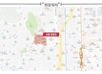 위치안내-서면코오롱 하늘채 사무실
