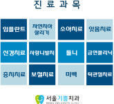 진료과목-서울기쁨치과