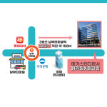 무료주차&약도-메가짐X필라퀸X골프X아카데미