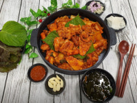 메뉴        -춘천집닭갈비