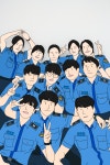 셀프사진관 셀프스튜디오 흑백사진두정역